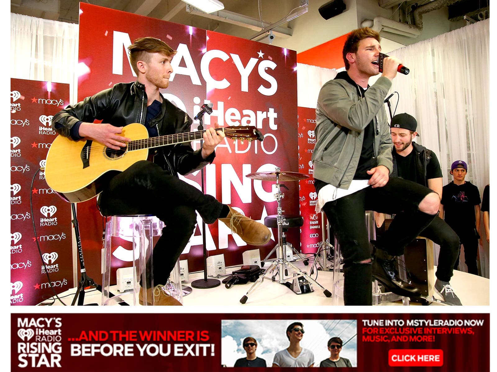 Macy's iHeartRadio Rising Star event and digital application